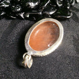 Rutilated Quartz in Sterling Silver Pendant (13.5 g)