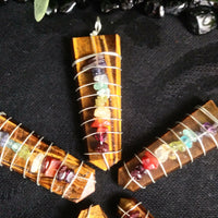 Tiger Eye Chakra Wrap