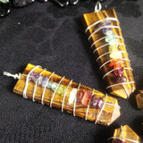 Tiger Eye Chakra Wrap