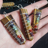 Tiger Eye Chakra Wrap