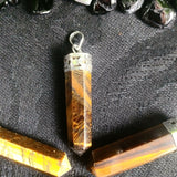 Tigers Eye Point Pendant