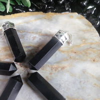 Obsidian Point Pendant