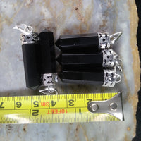 Obsidian Point Pendant