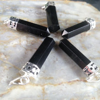 Obsidian Point Pendant