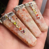 Sunstone Chakra Pendant