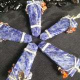 Sodalite Chakra Tree Pendant