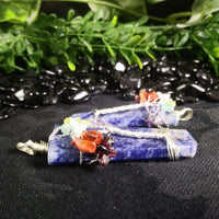 Sodalite Chakra Tree Pendant