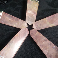 Rose Quartz Chakra Pendant