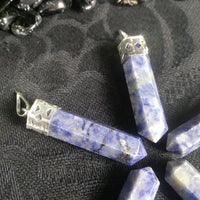 Sodalite Point Pendant