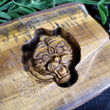 Tiger's Eye Slab Carvings (various)