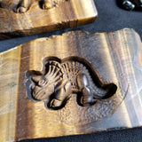 Tiger's Eye Slab Carvings (various)