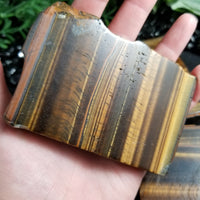 Tiger's Eye Slab Carvings (various)