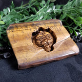 Tiger's Eye Slab Carvings (various)