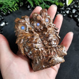 Boulder Opal Owls (270 g)