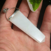 Snow Quartz Chakra Pendant