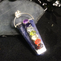 Sodalite Chakra Pendant