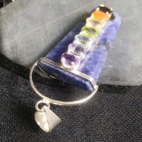 Sodalite Chakra Pendant