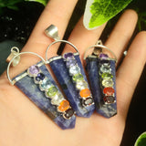 Sodalite Chakra Pendant