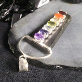 Olivine in Basalt Chakra Pendant