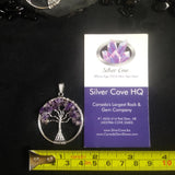 Amethyst Tree of Life Pendant