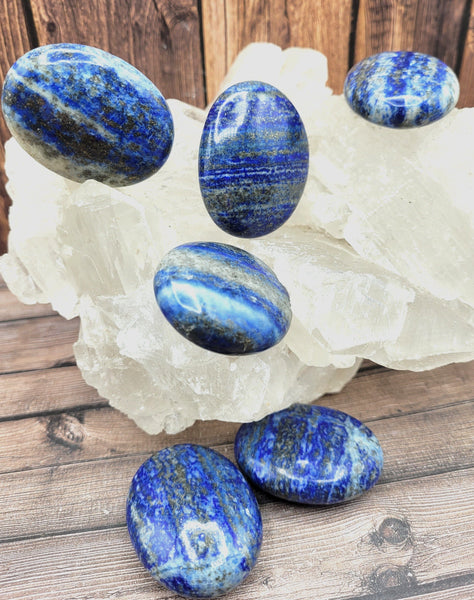 Lapis Lazuli Palm Stones