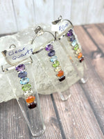 Clear Quartz Chakra Pendant