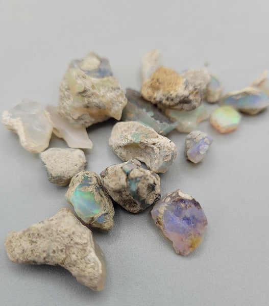 Ethiopian Opal Raw Pieces