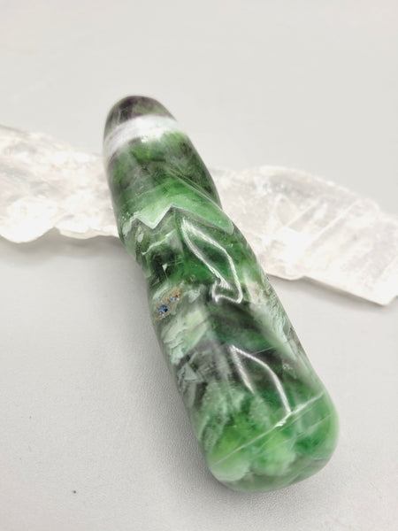 Fluorite Twisted Wand/Massager