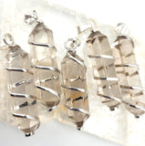 Double-Terminated Smoky Quartz Pendant