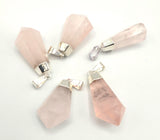 Rose Quartz Point Pendant