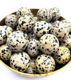 Dalmatian Jasper Spheres