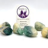 Tumbled Rainbow Fluorite