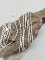 Sterling Silver Rope Chains