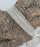 Sterling Silver Tiny Oval Chains