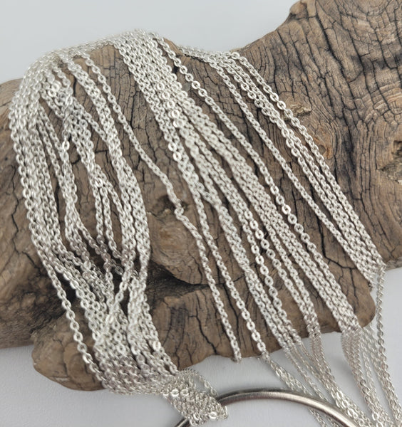 Sterling Silver Tiny Rolo Chains