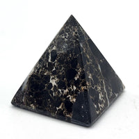 Zebra Marble Pyramid
