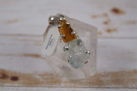 Citrine and Aquamarine Pendant