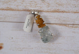 Citrine and Aquamarine Pendant