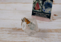 Citrine and Aquamarine Pendant