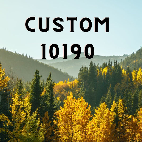 10190 October 4th Custom order 2022