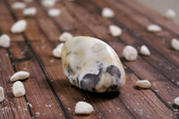 Hand Polished White Agate