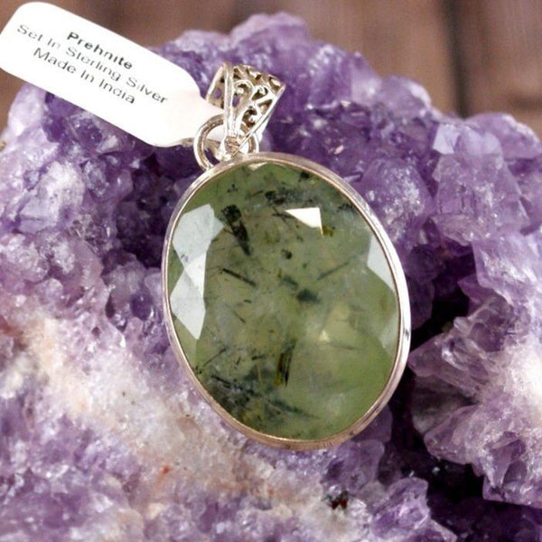 Prehnite Pendant