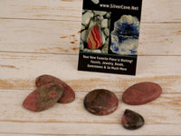 C Grade Rhodonite Cabochons