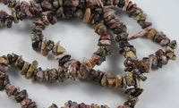 Leopardskin Jasper Chip Bead Strand