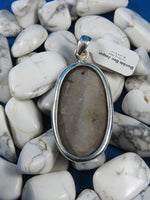 Bumblebee Jasper Sterling Silver Pendant