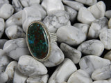 Chrysocolla Sterling Silver Ring