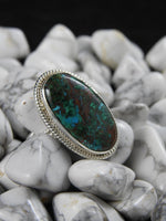 Chrysocolla Sterling Silver Ring