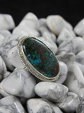 Chrysocolla Sterling Silver Ring