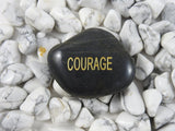 Word Stone Courage