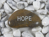 Word Stone Hope
